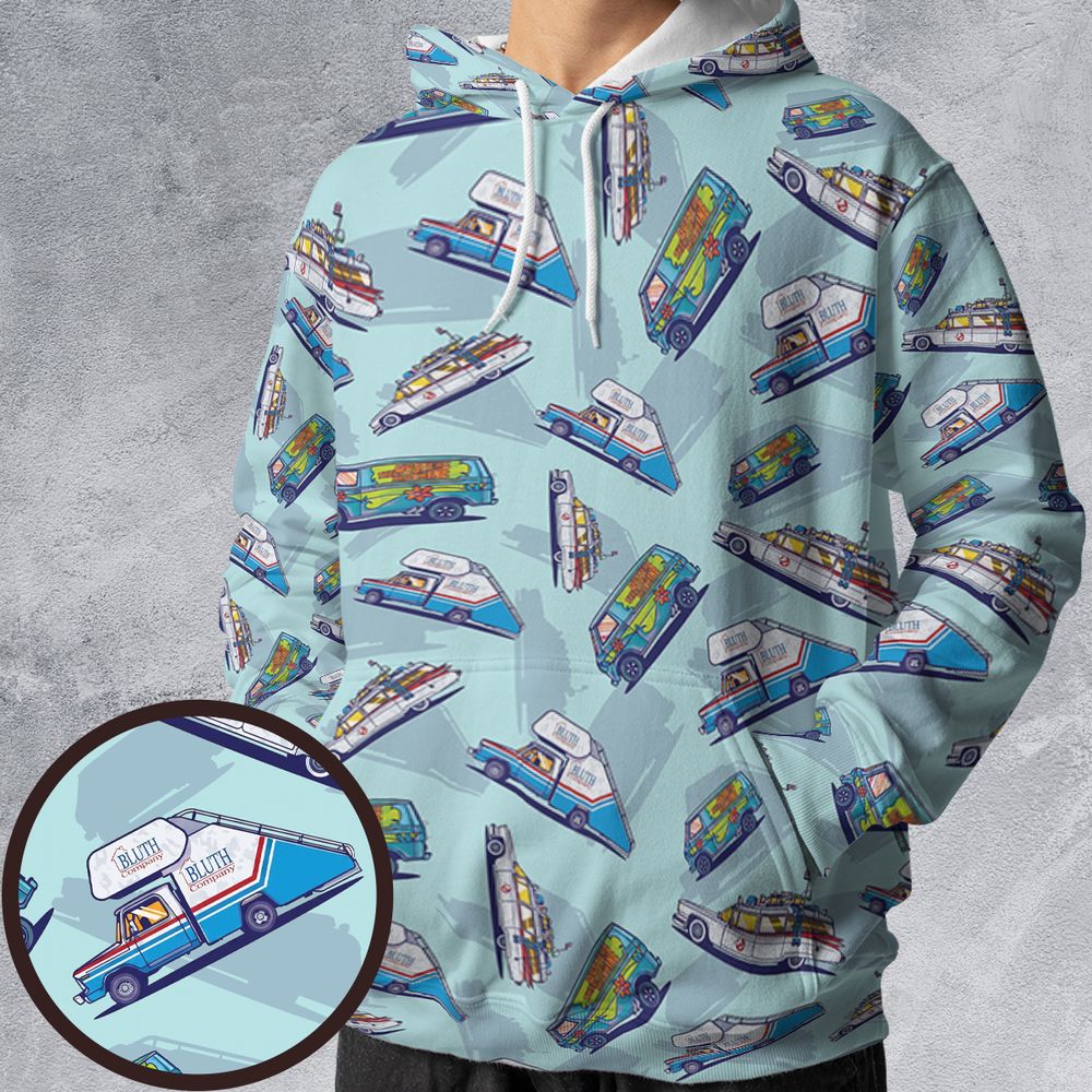 All-over Print Hoodie - SXC4G23R -  - 1