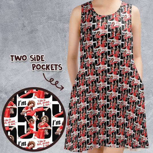 Sleeveless Dress - EBKU1ERD -  - 1