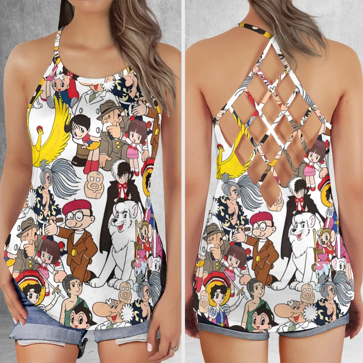 Criss Cross Tank Top - 664BD72B