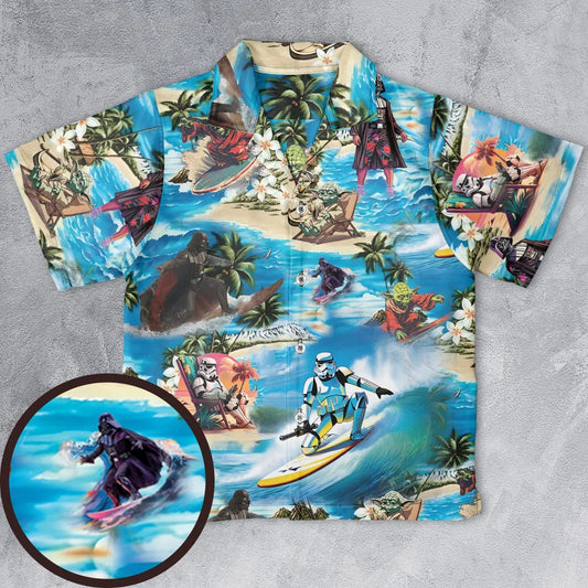 Youth Hawaiian Shirt - HXA7VMGX