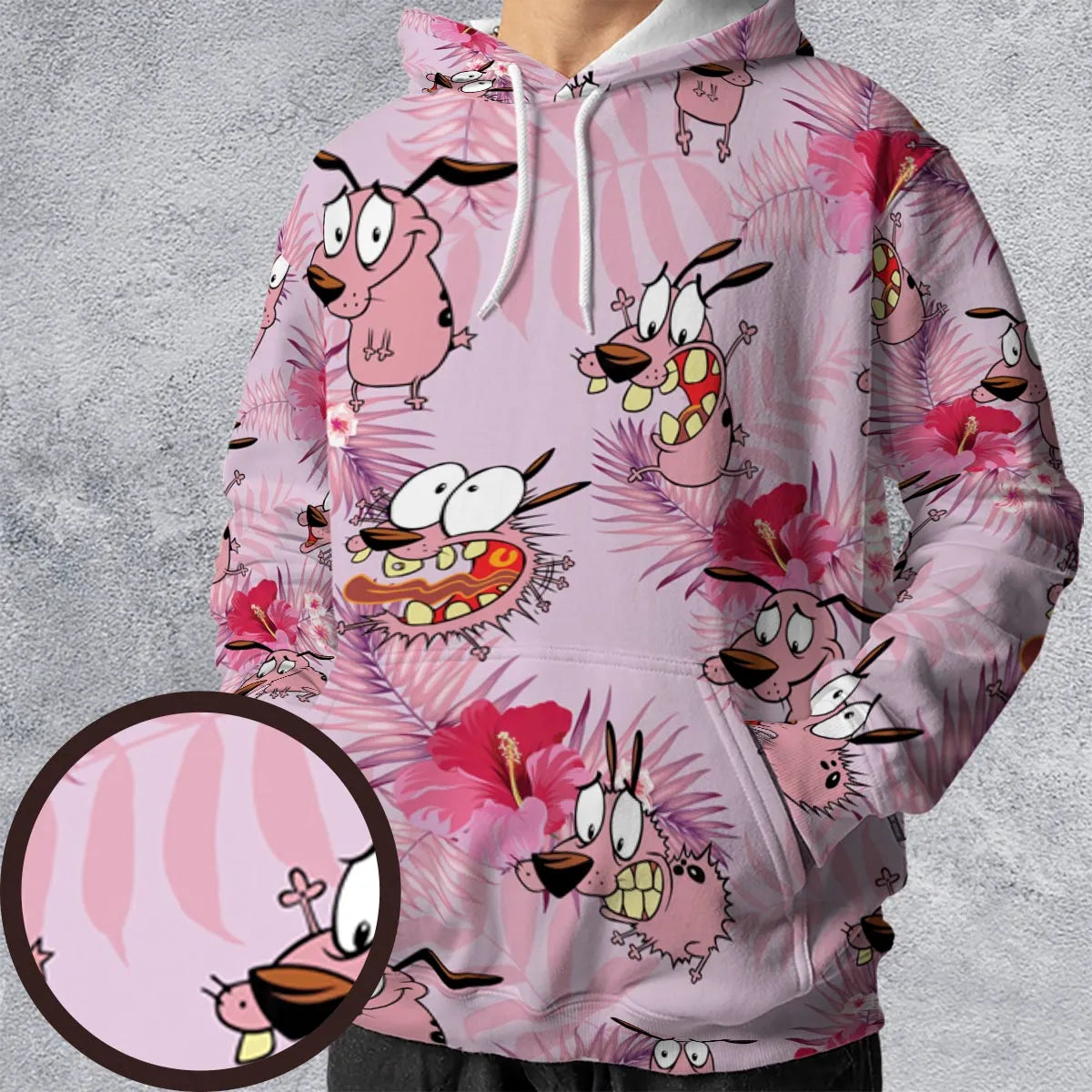 All-over Print Hoodie - B8VNH65E