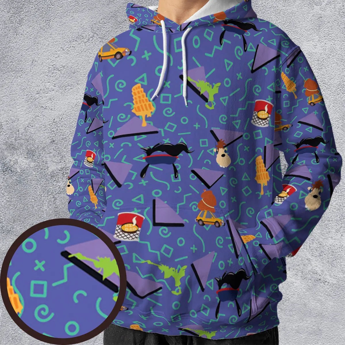 All-over Print Hoodie - GTVXBF6X
