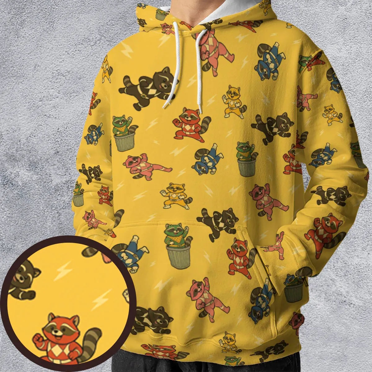All-over Print Hoodie - UHFSRJ7G