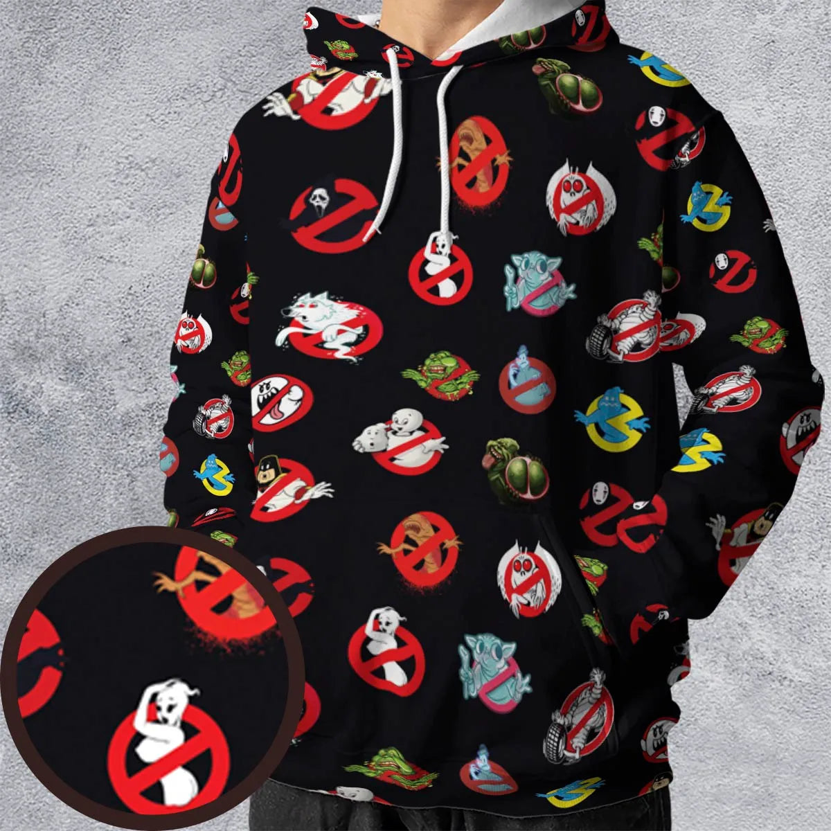 All-over Print Hoodie - 6RXZ7635