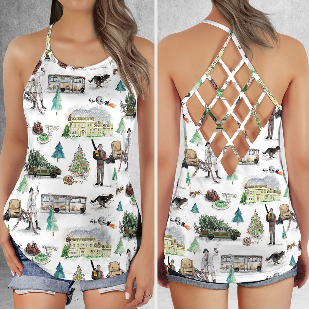 Criss Cross Tank Top - 429TUQ3J -  - 1