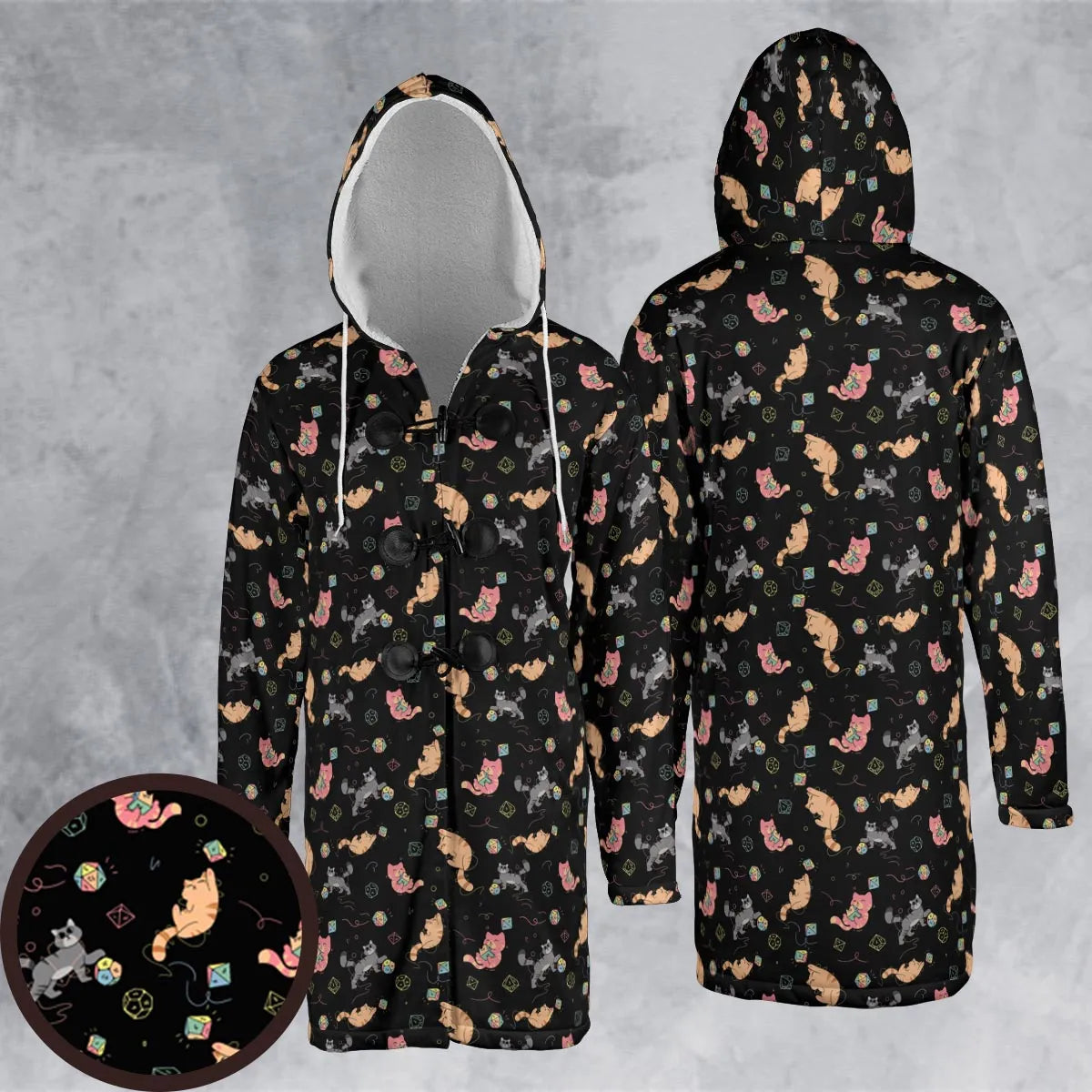 Hooded Cloak Coat - TLL4Z5P1
