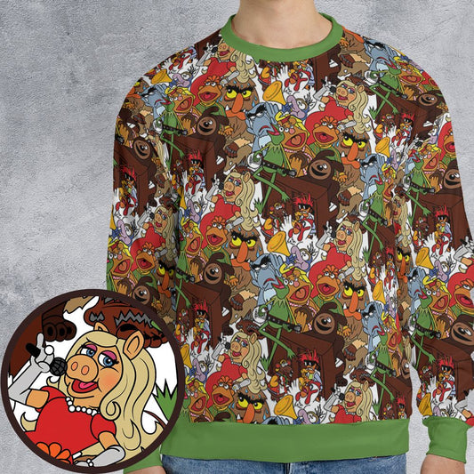 All-over Print Sweatshirt - 4CQJ28JR -  - 1