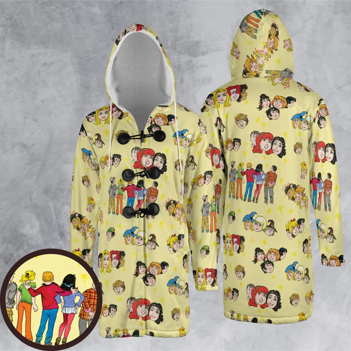 Hooded Cloak Coat - T5HWTK2D