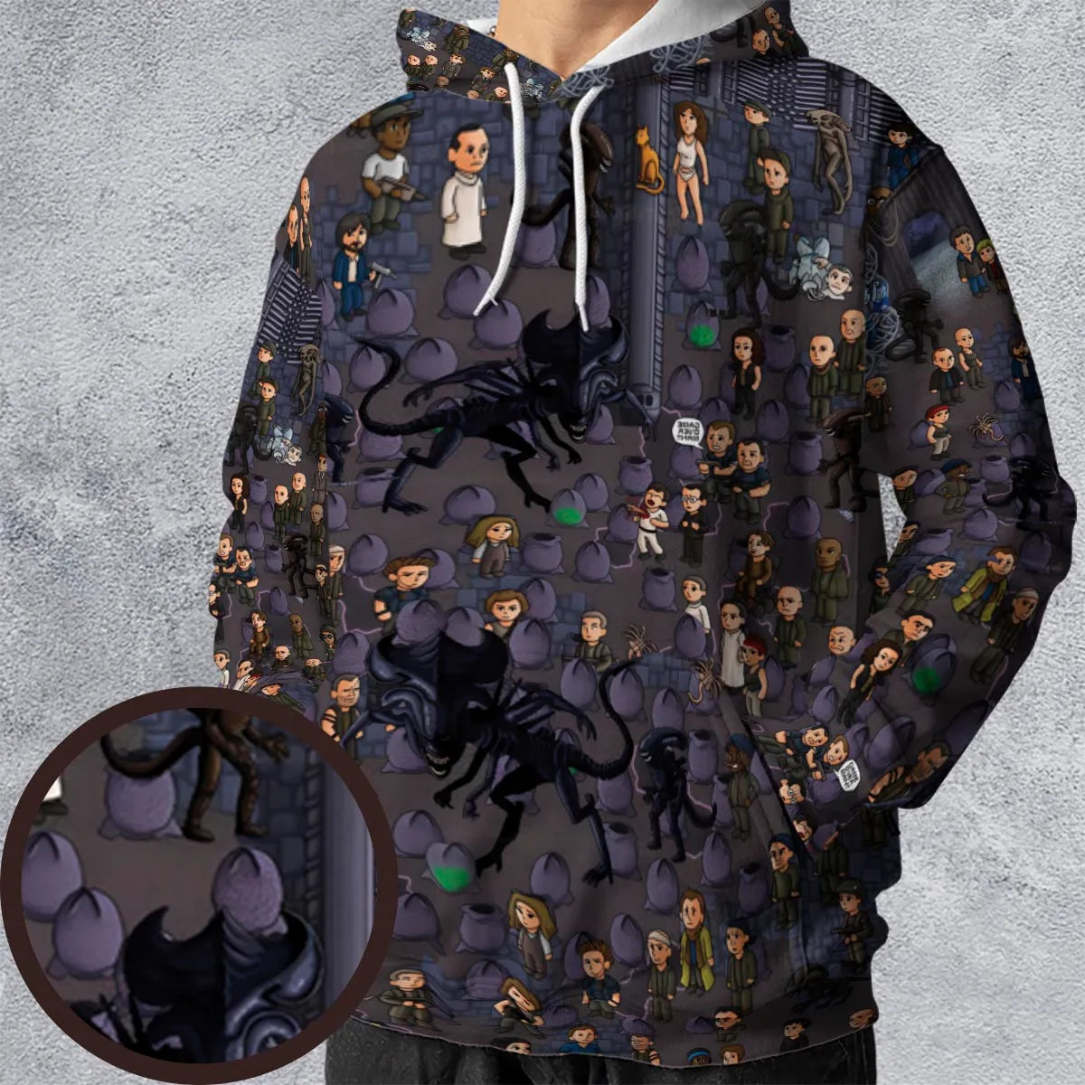 All-over Print Hoodie - MLDP5XDY