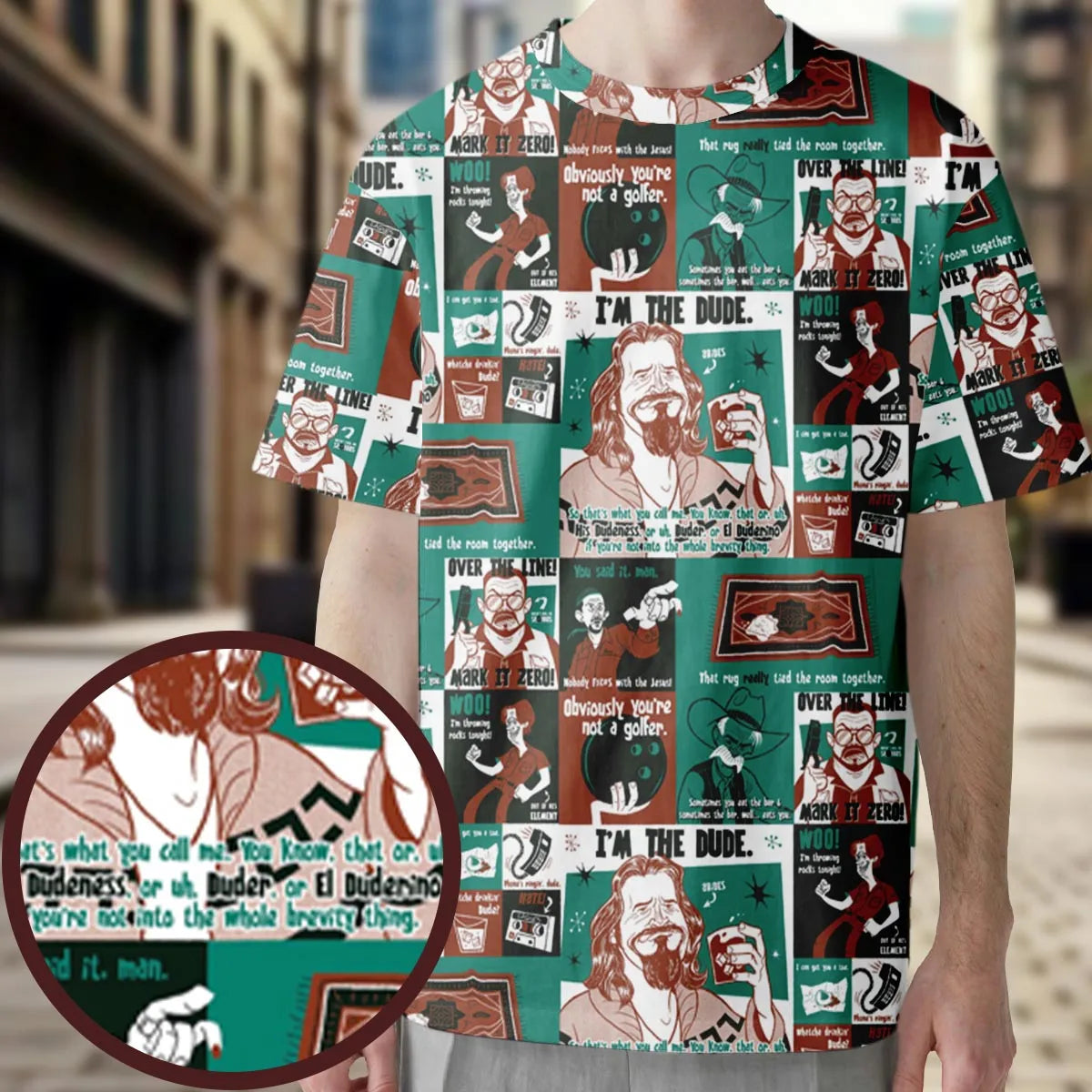 All-Over Print Unisex T-Shirt - MK5PW8F8