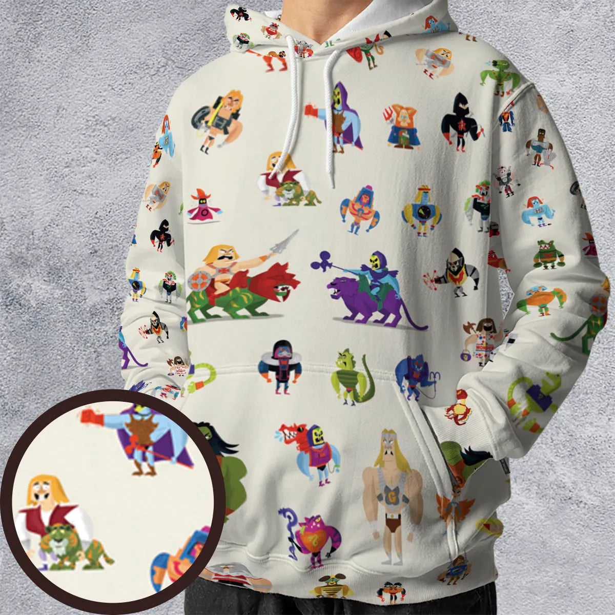 All-over Print Hoodie - 3VG228CH