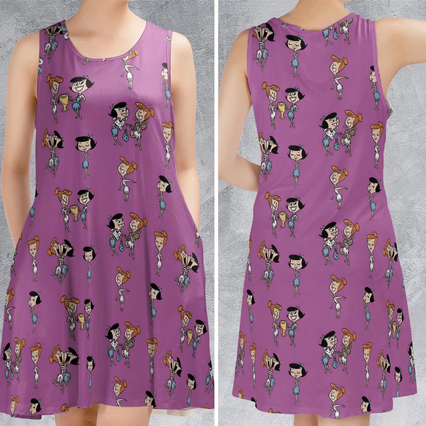 Sleeveless Dress - 7LNV844X