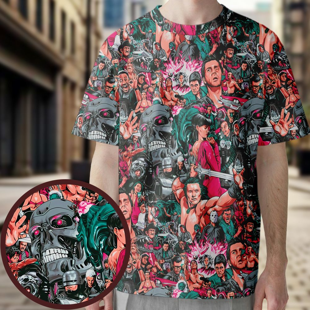 All-Over Print Unisex T-Shirt - AQQENXQL -  - 1
