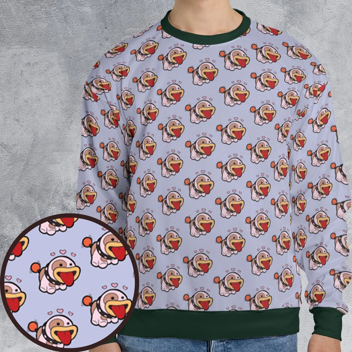 All-over Print Sweatshirt - Z4FZ6VEY