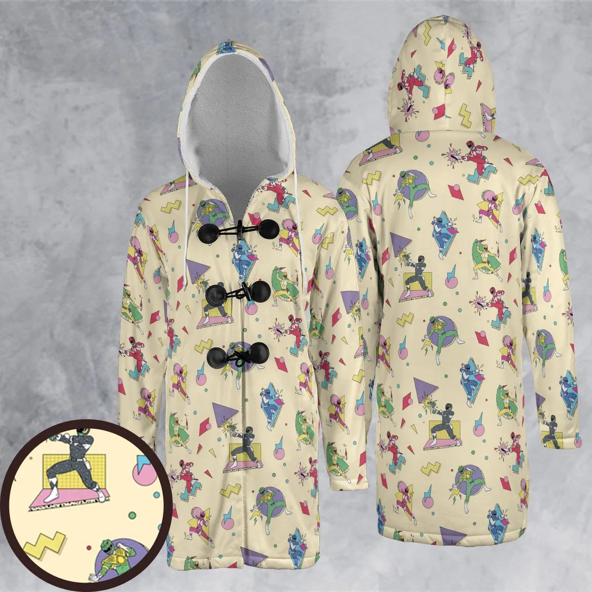 Hooded Cloak Coat - NP1CFS3H