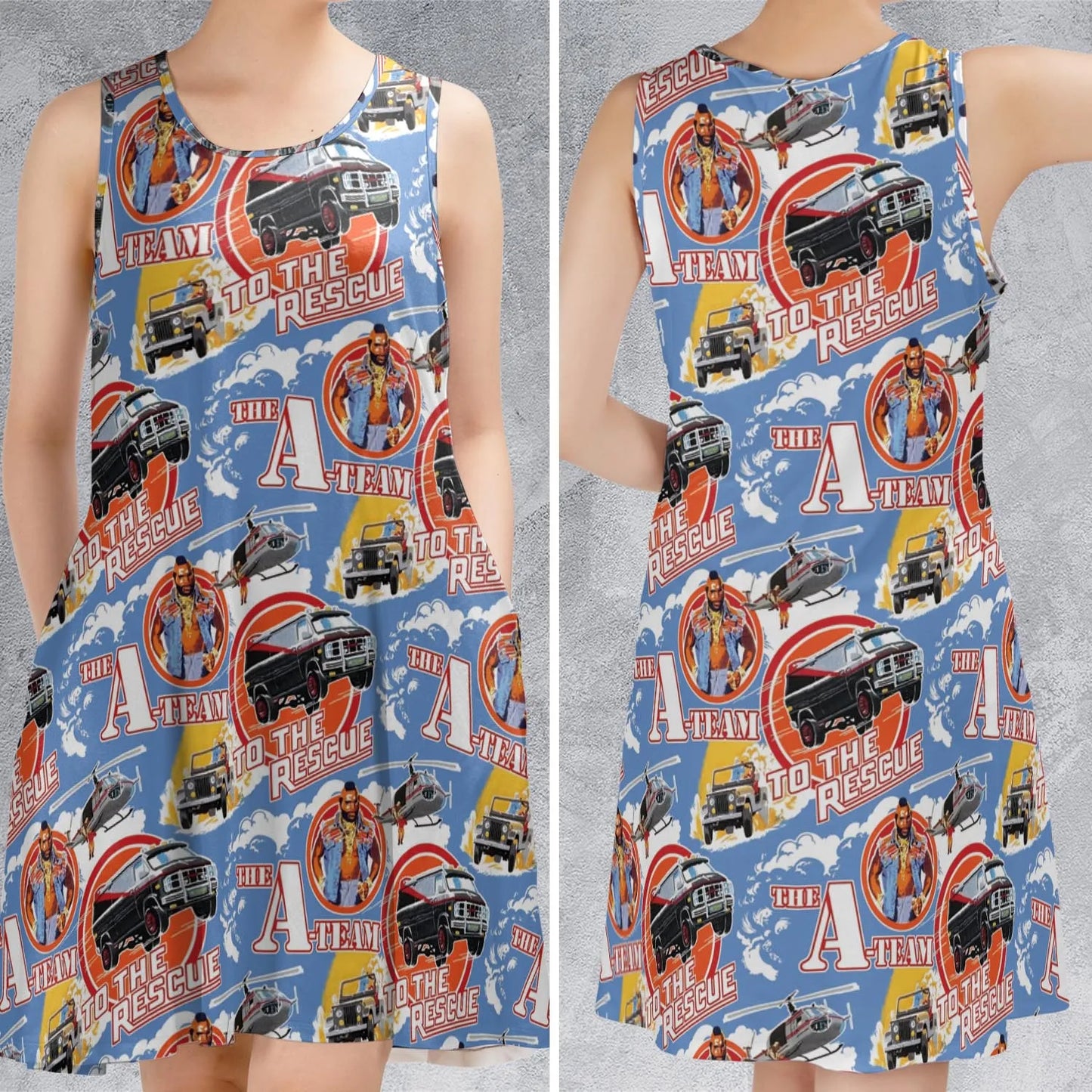 Sleeveless Dress - M53QBS6B