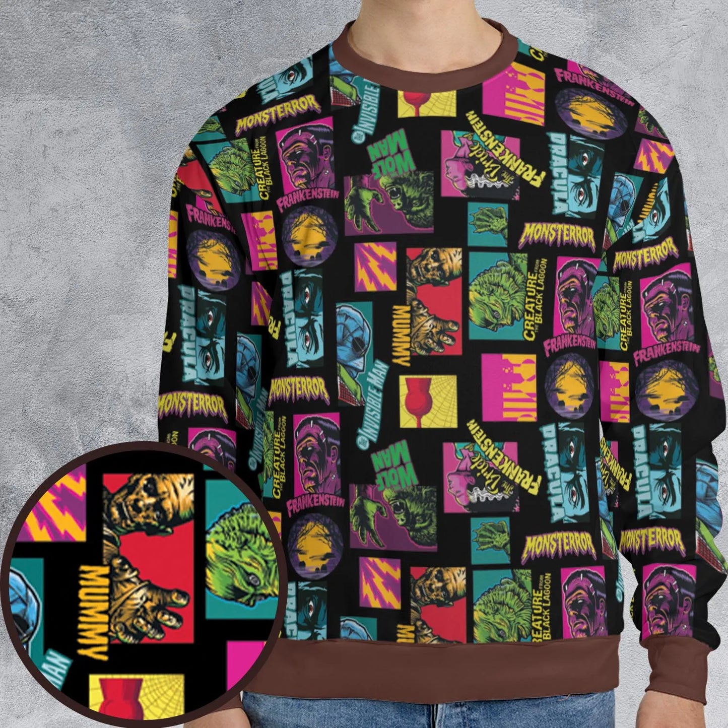 All-over Print Sweatshirt - 9CU191HY