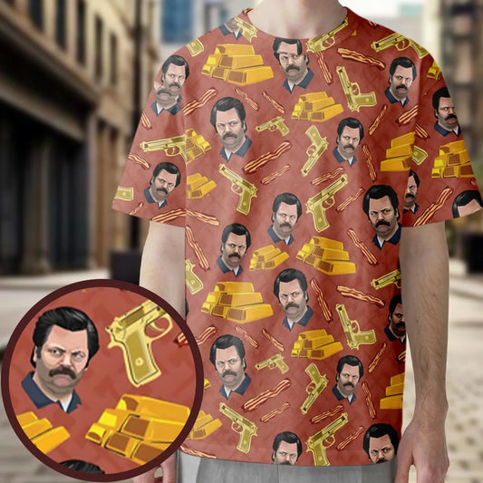 All-Over Print Unisex T-Shirt - DYEZLB76