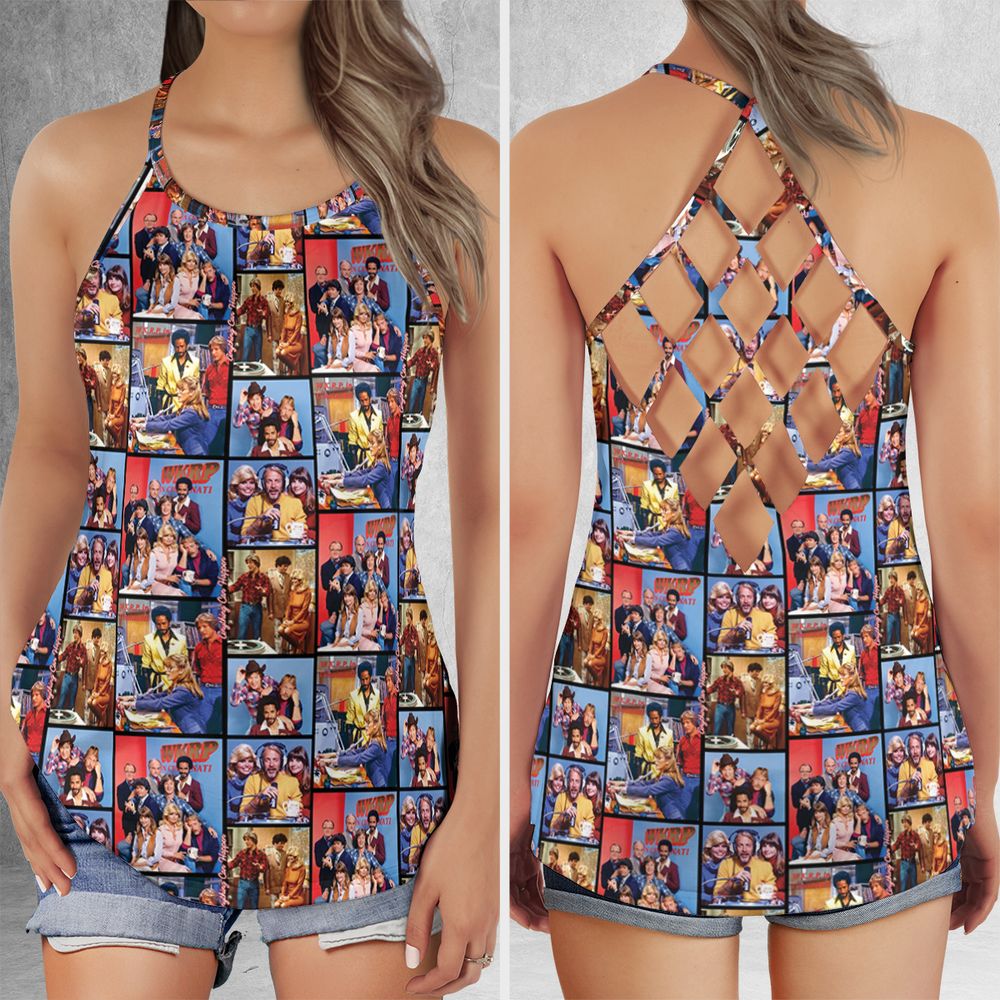 Criss Cross Tank Top - S748F26F -  - 1