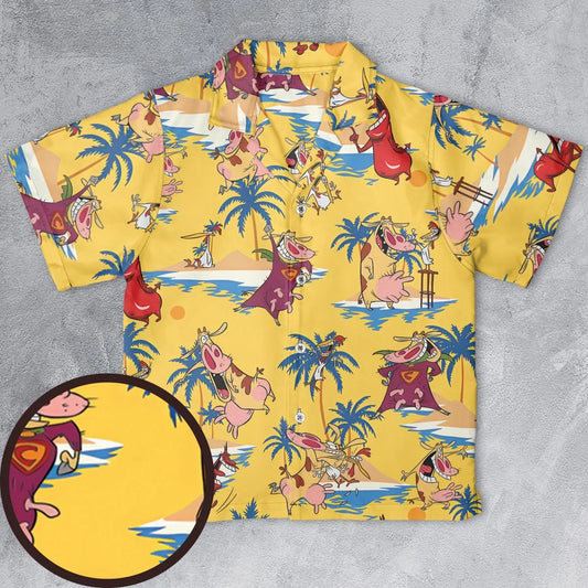 Youth Hawaiian Shirt - 16E9LN44