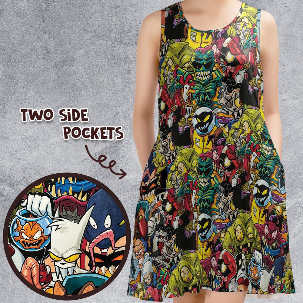 Sleeveless Dress - UHXV4LUP -  - 1