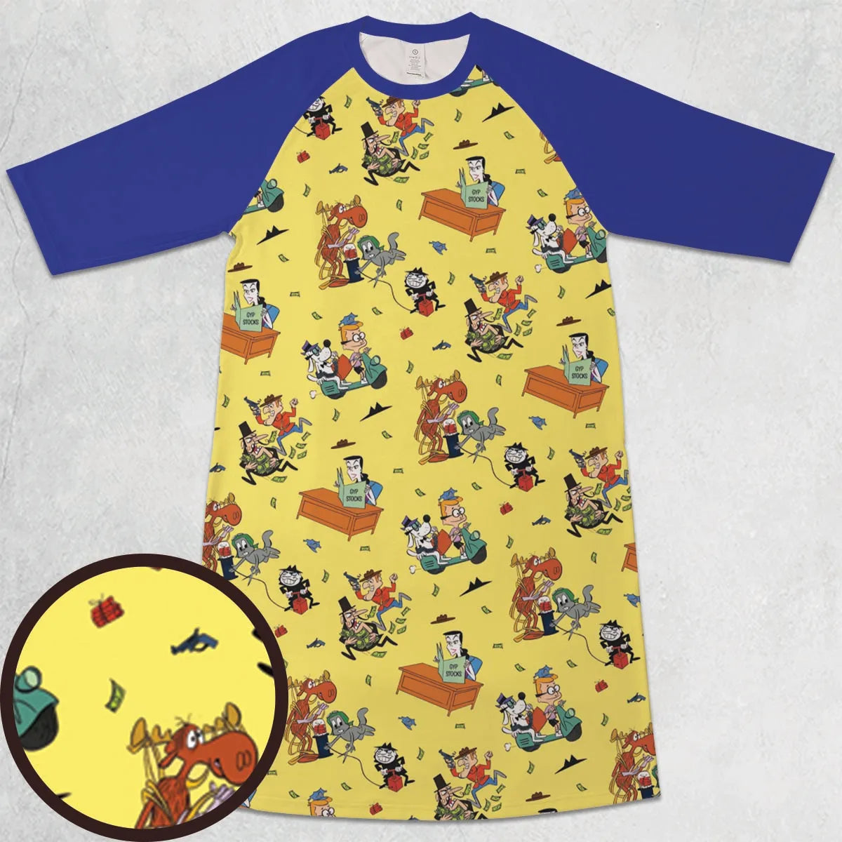 3/4 Sleeve Raglan Dress - U7RP5UPZ