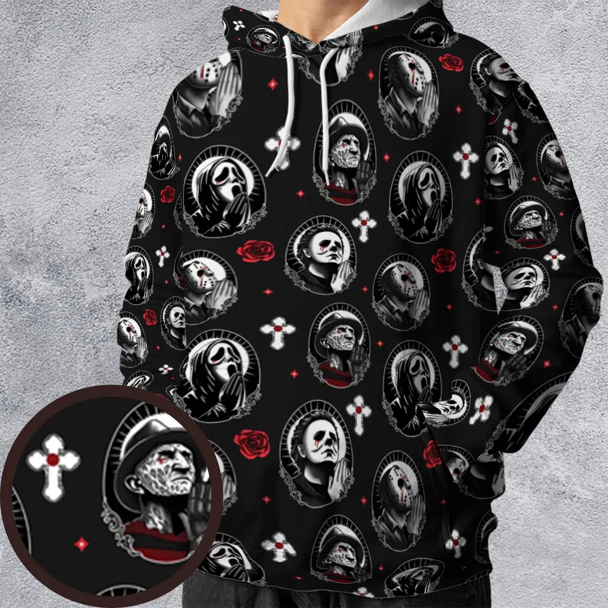 All-over Print Hoodie - Y9VZP1AU
