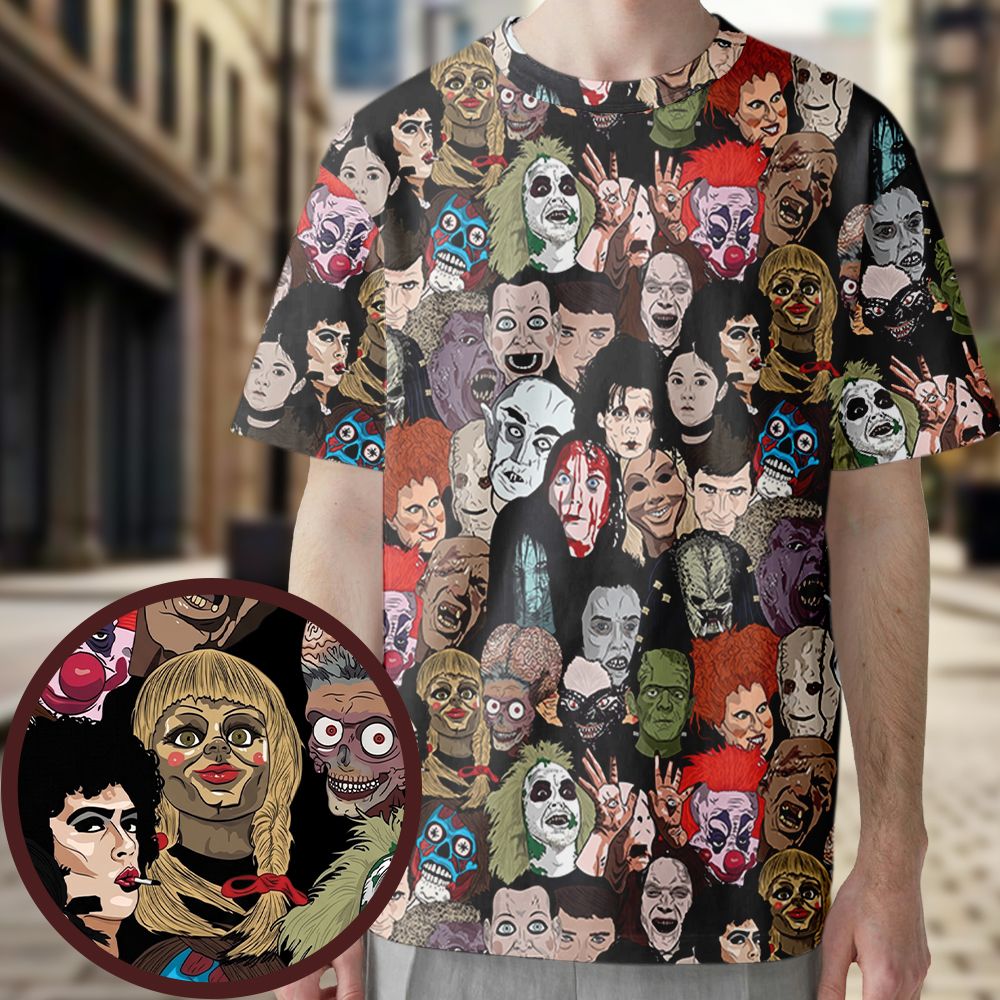 All-Over Print Unisex T-Shirt - J6NTTNKG -  - 1