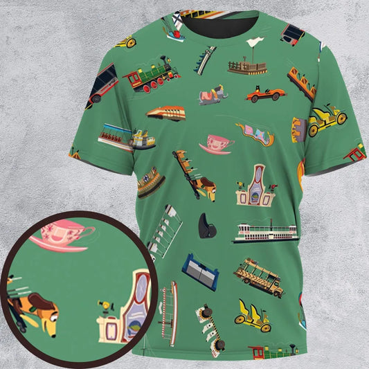 All-Over Print Unisex T-Shirt - GQMZFT4K