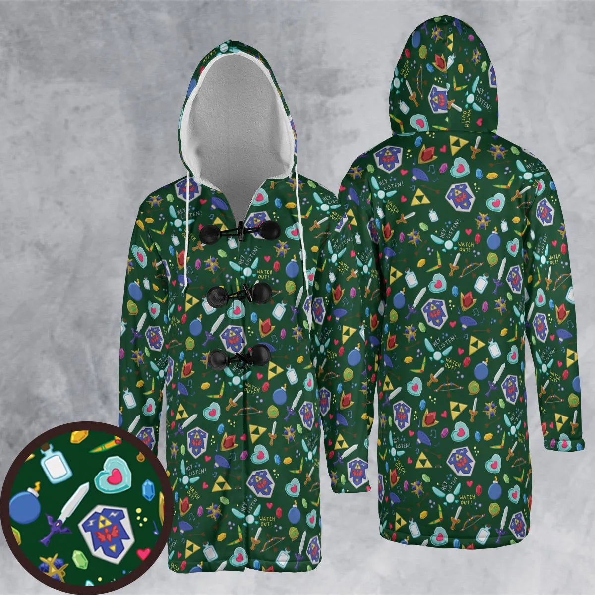 Hooded Cloak Coat - EPEN8UP9