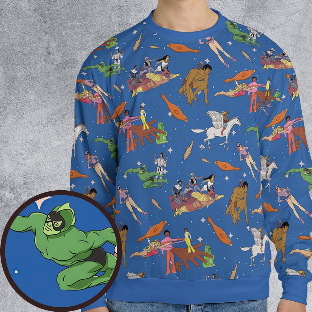 All-over Print Sweatshirt - U3JYZY5M -  - 1