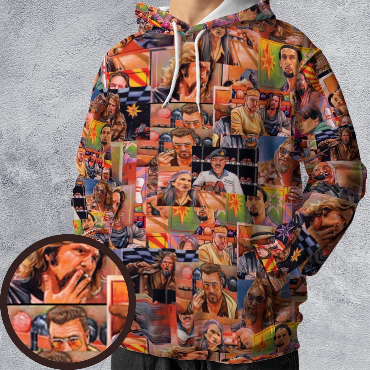 All-over Print Hoodie - ZM1MLWXJ