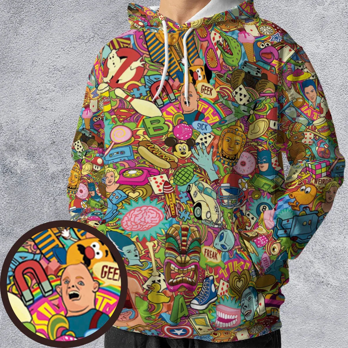 All-over Print Hoodie - AKRTM23K