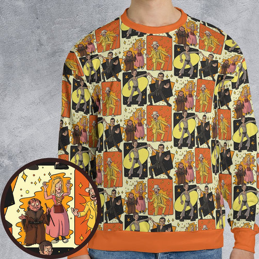 All-over Print Sweatshirt - JH9WM26S -  - 1