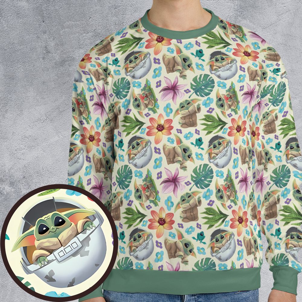 All-over Print Sweatshirt - LHC1YSCE -  - 1