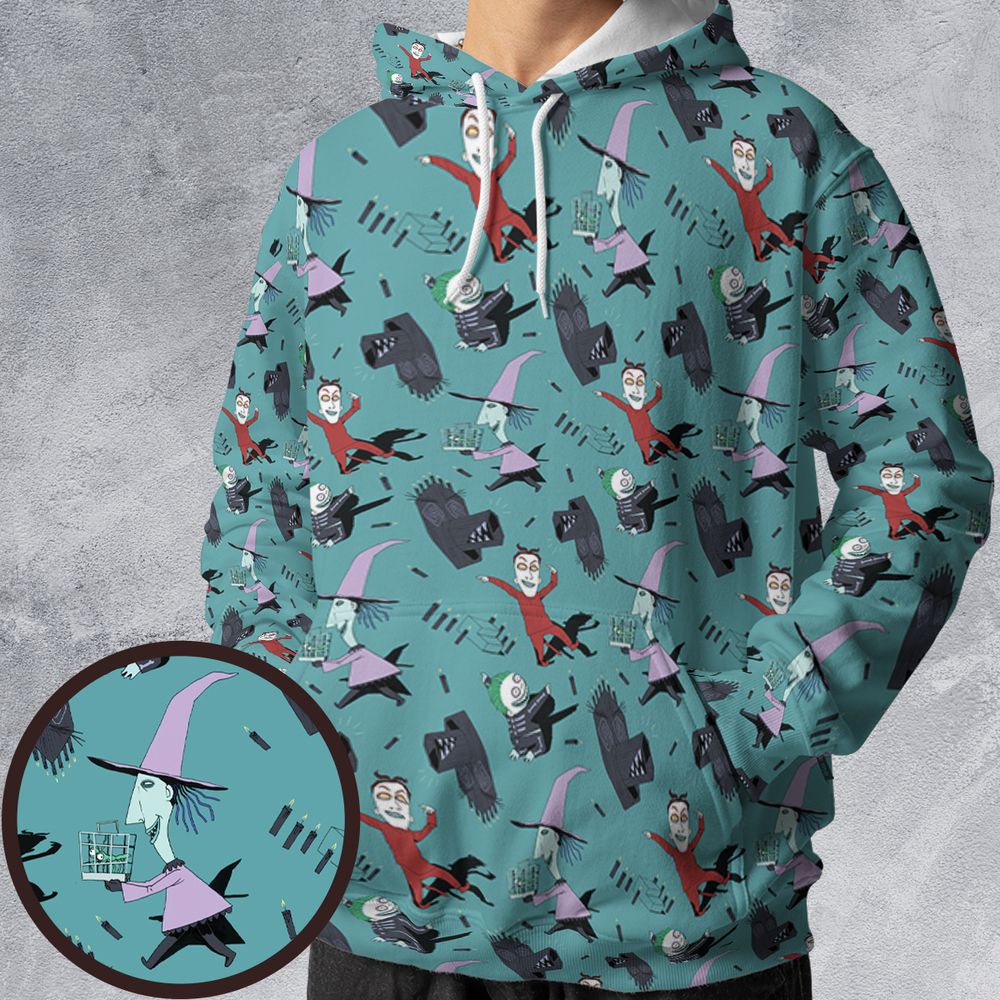 All-over Print Hoodie - YMEK8AC2 -  - 1