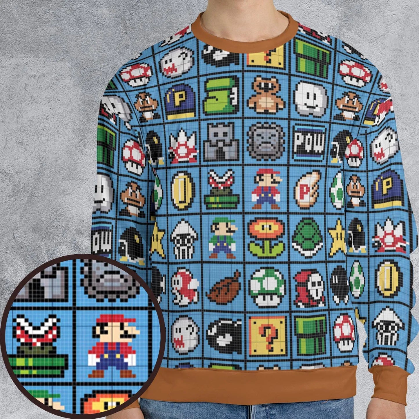 All-over Print Sweatshirt - 4N151EDJ