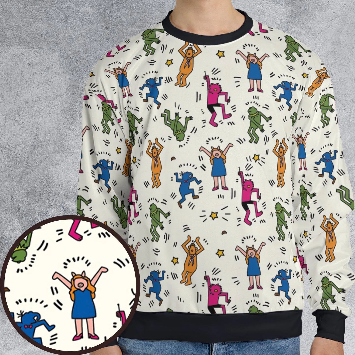 All-over Print Sweatshirt - G8UYA55H