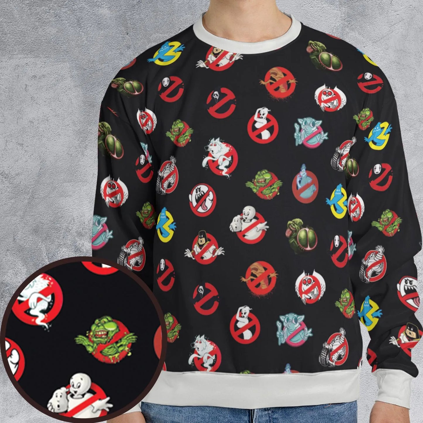 All-over Print Sweatshirt - MJR3ZEPE