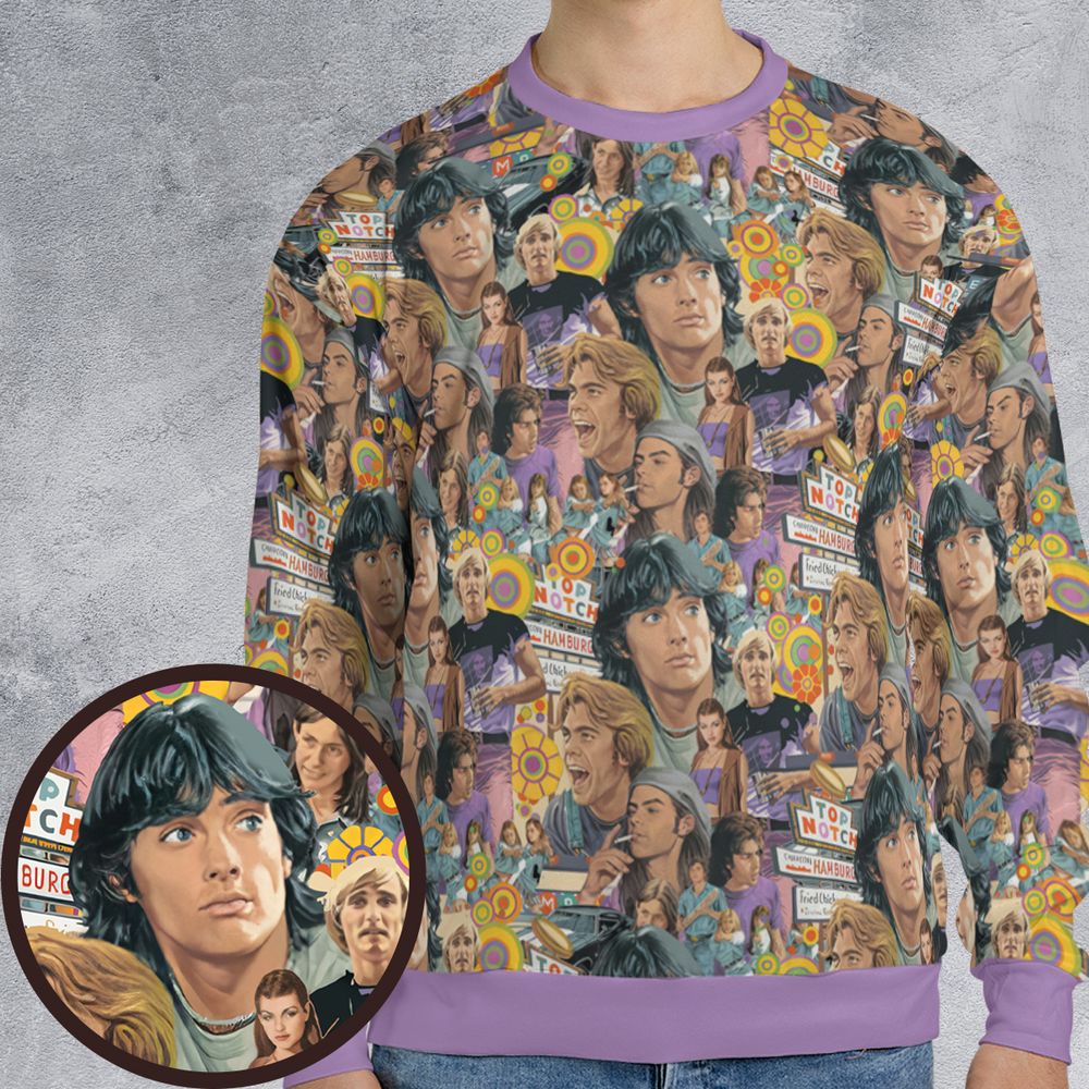 All-over Print Sweatshirt - EHZRPB3E -  - 1