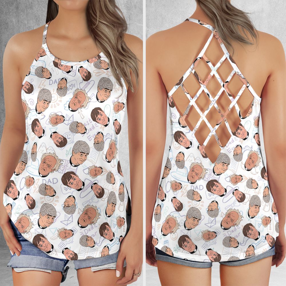 Criss Cross Tank Top - 84H47R5X -  - 1
