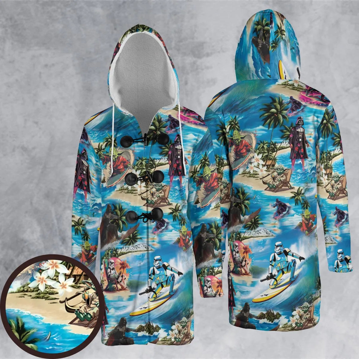 Hooded Cloak Coat - CNPCQKT2