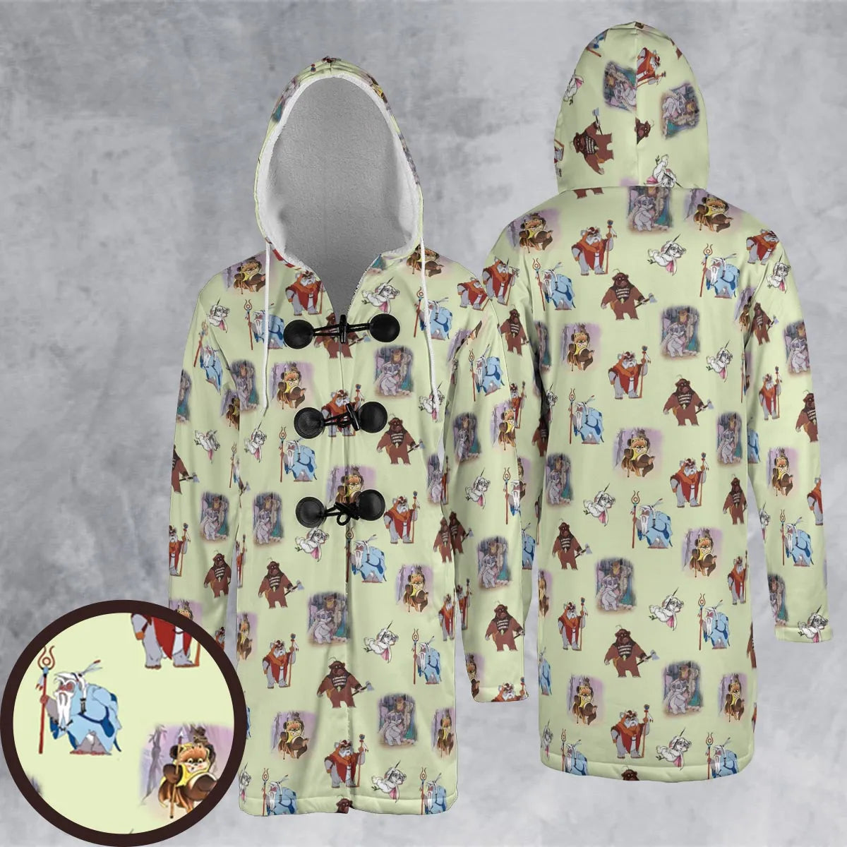 Hooded Cloak Coat - PBKKBFGW