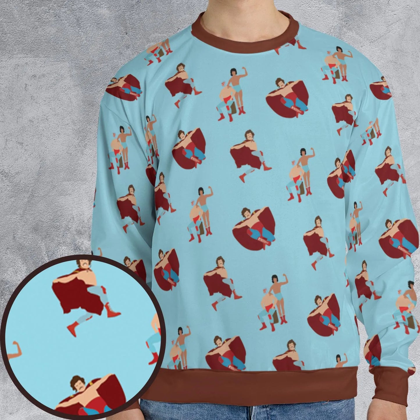 All-over Print Sweatshirt - VY4HCUVZ