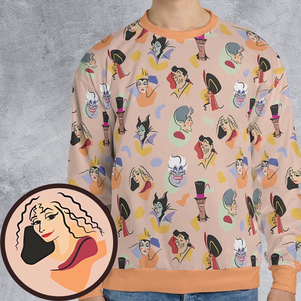 All-over Print Sweatshirt - 4J1V2PAW -  - 1