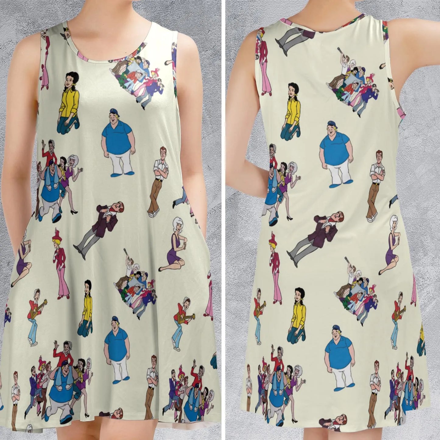 Sleeveless Dress - QTQZPWJQ