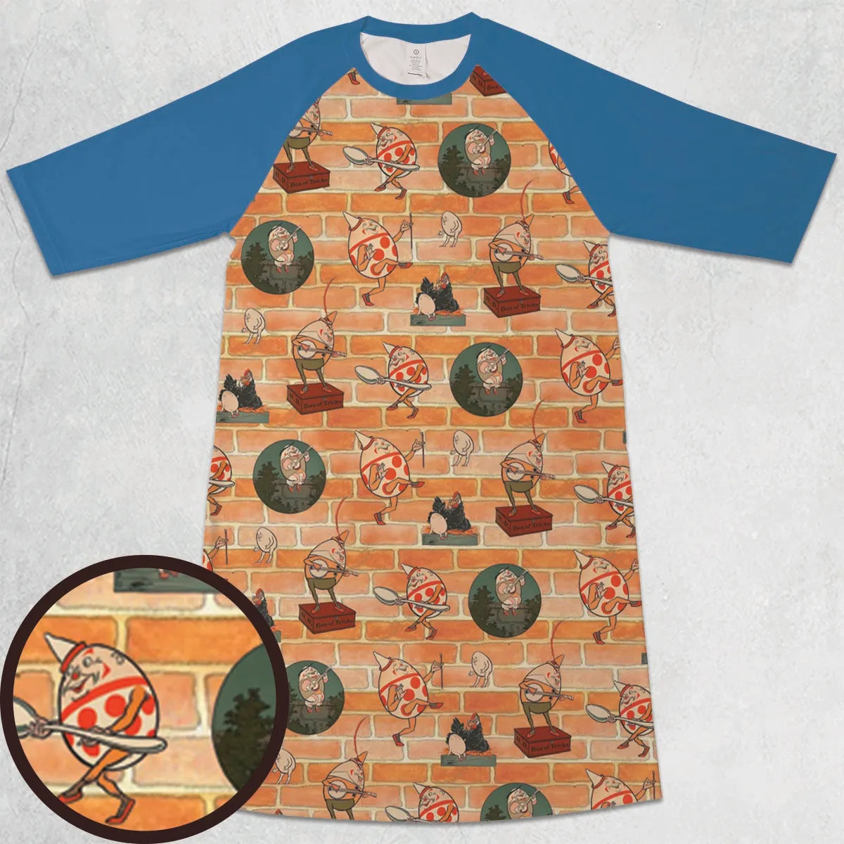 3/4 Sleeve Raglan Dress - KJW4DU5A