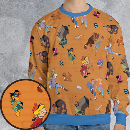 All-over Print Sweatshirt - Q2X4Y58E