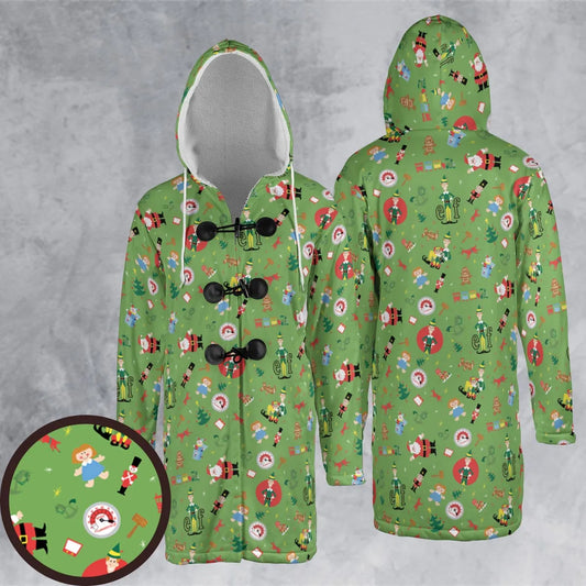 Hooded Cloak Coat - MEDPXBWK