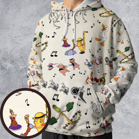 All-over Print Hoodie - U97EFGWD
